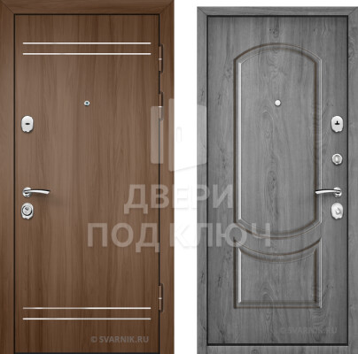 Трехконтурная входная дверь в офис ДПК-8920