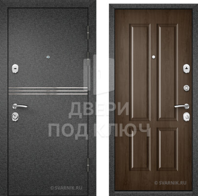 Входная уличная дверь левого открывания ДПК-3682