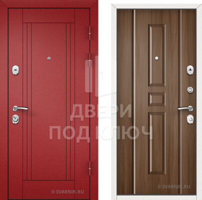 Усиленная входная дверь в дом ДПК-9172